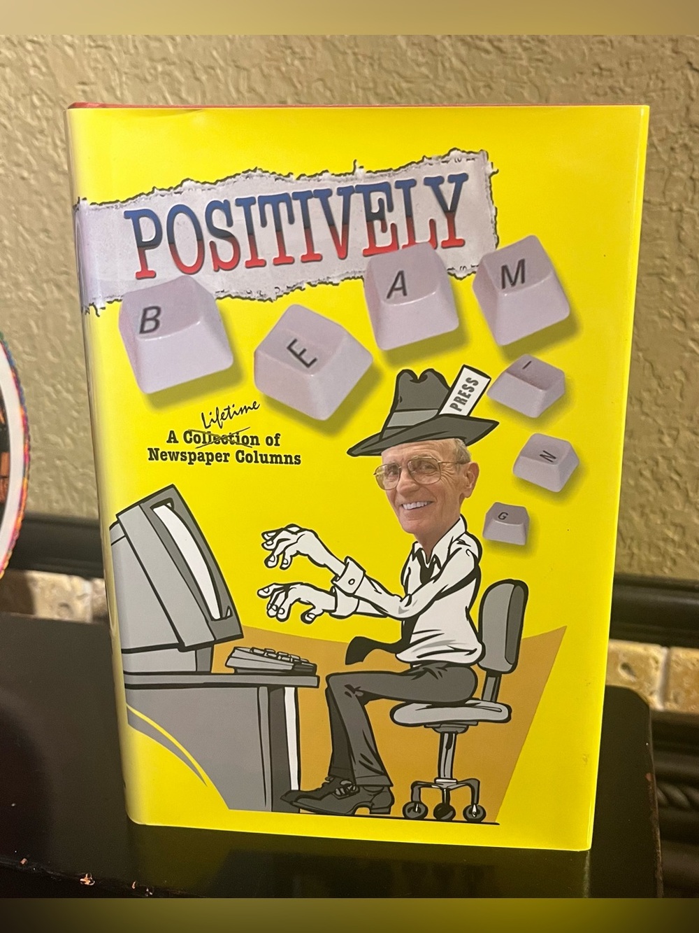‘Positively Beaming’ by Jim Beam Author Signed